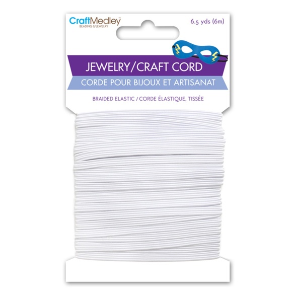 Elastic Cord for Mask Élastique 4mm 6.5 Yards (6m) - Picture 2 of 3